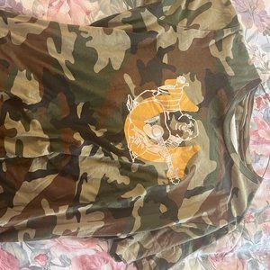 TRUE RELIGION BUDDHA TEE CAMO